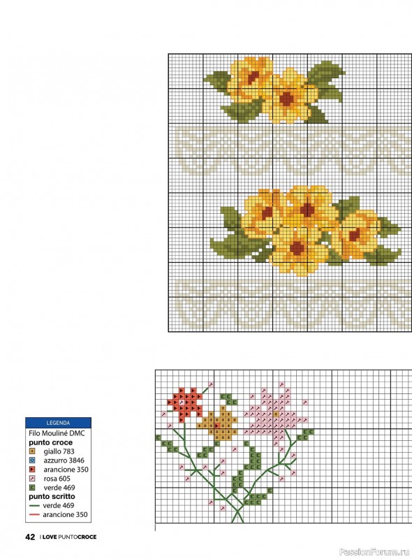 Коллекция вышивки в журнале «I Love Punto Croce Speciale №10 2022»