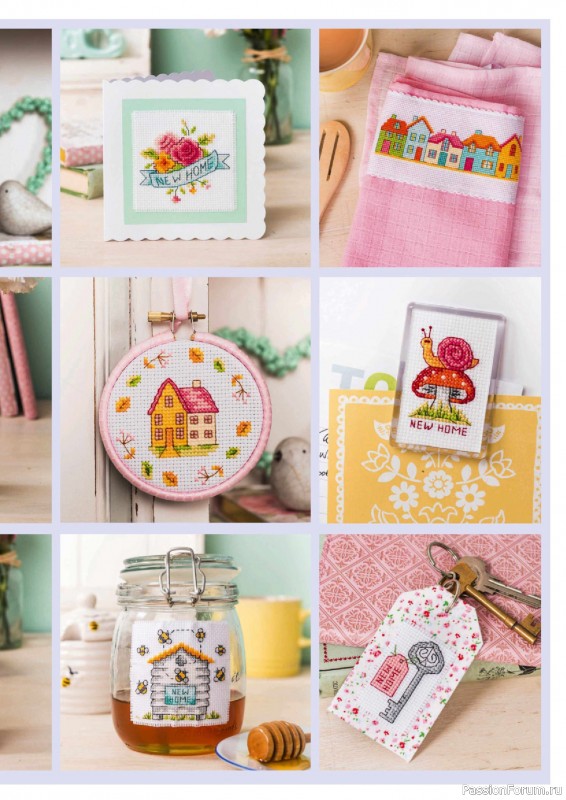 Коллекция вышивки в журнале &laquo;Ultimate CrossStitch &ndash; Home 2026&raquo;