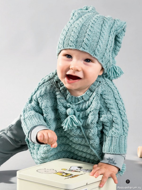 Вязаные модели для детей в журнале «Baby Maschenmode Sonderheft BM 015 2026»