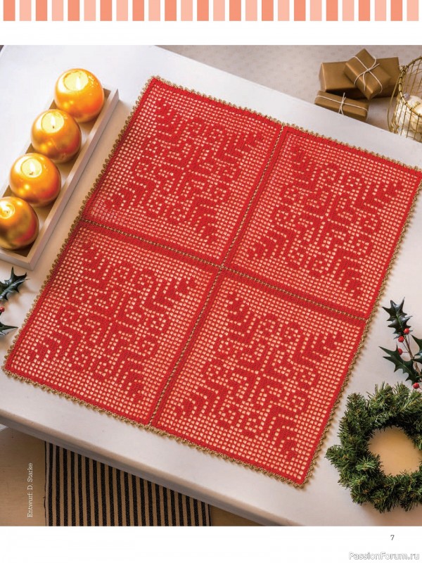 Вязаные проекты крючком в журнале «Dekoratives Hakeln №186 2025»