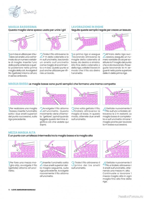 Вязаные проекты крючком в журнале «I Love Amigurumi Manuale №7 2025»