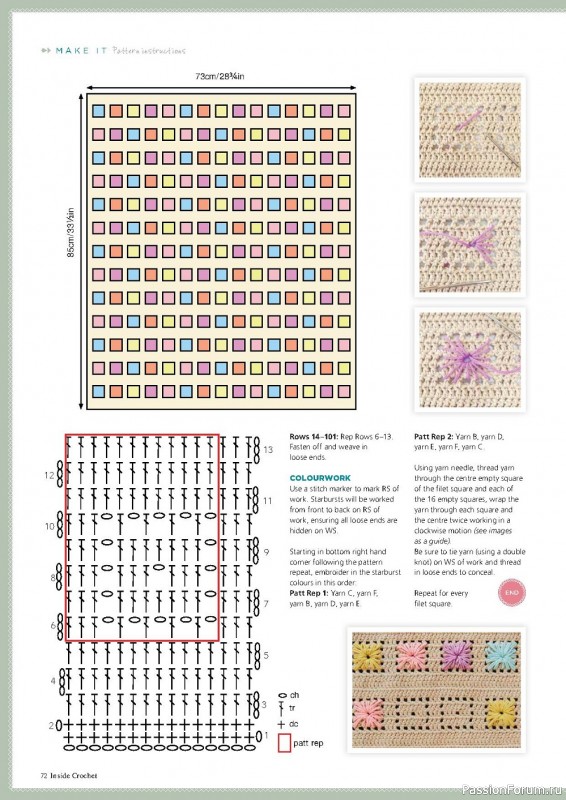 Вязаные проекты крючком в журнале «Inside Crochet»