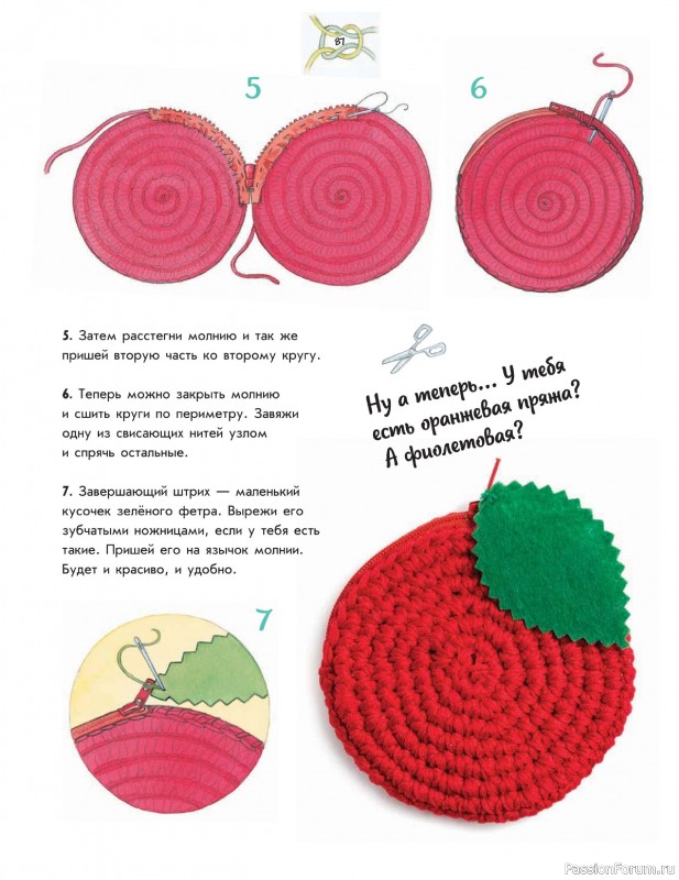 Вязаные проекты в книге «Творческое вязание»