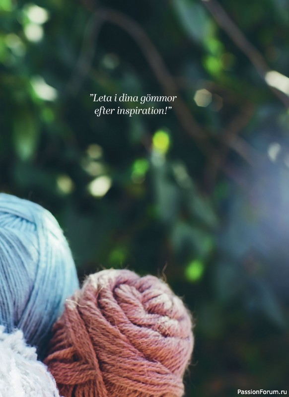 Вязаные проекты в журнале &laquo;Inspirerande handarbete - April 2026&raquo;