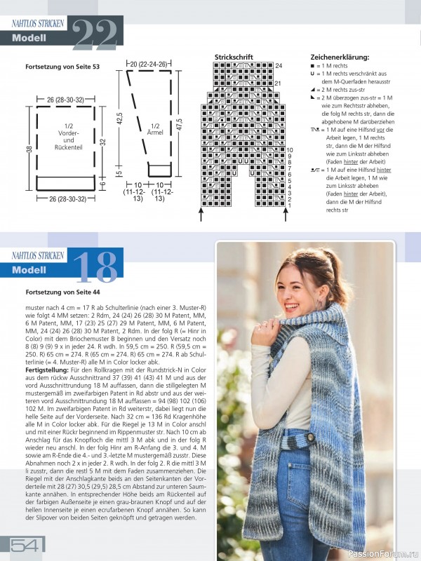 Вязаные проекты в журнале «Meine Strickmode Sonderheft MS186 2025»