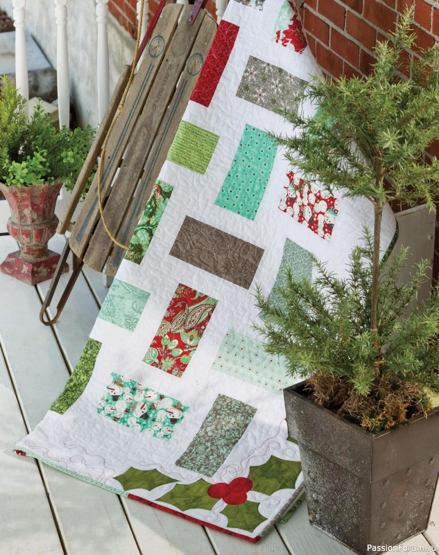 Коллекция проектов для рукодельниц в журнале «Quilter's World Special Edition - Christmas 2025»