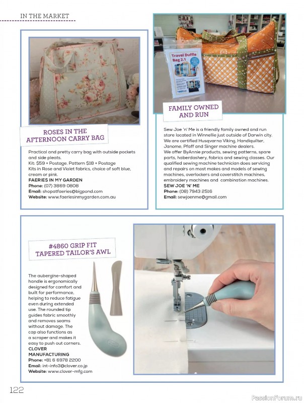 Коллекция проектов для рукодельниц в журнале «Quilters Companion №136 2025»