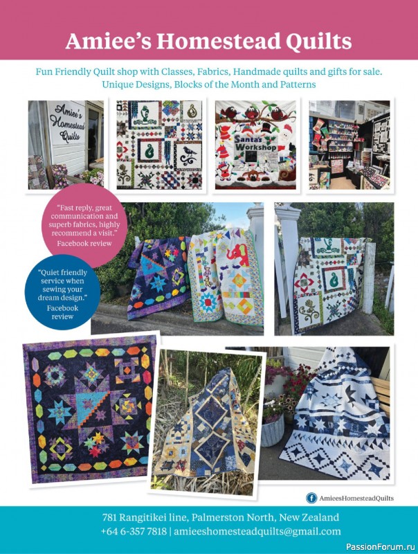 Коллекция проектов для рукодельниц в журнале &laquo;Quilters Companion №138 2026&raquo;