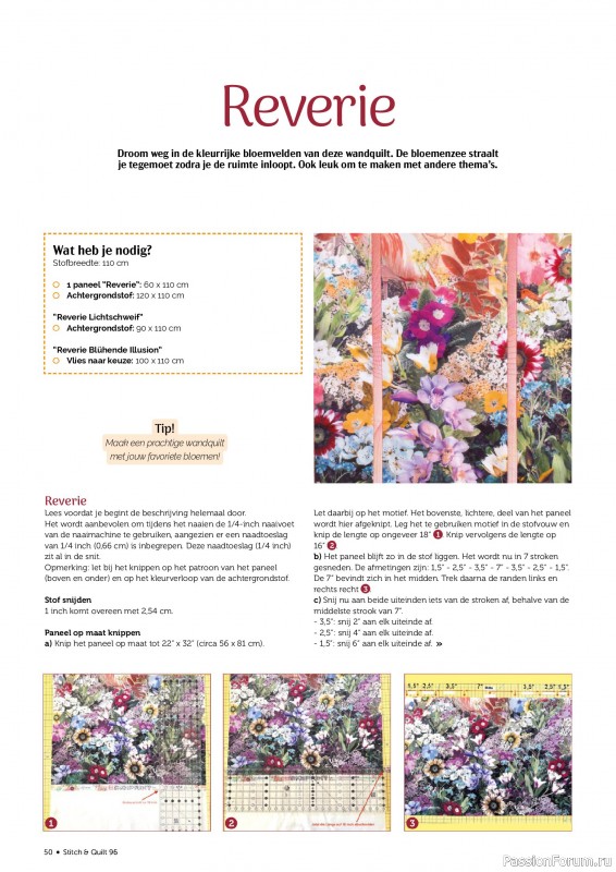 Коллекция проектов для рукодельниц в журнале «Stitch & Quilt №96 2026»