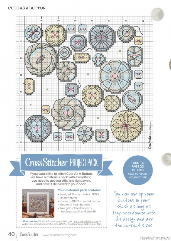 Коллекция вышивки в журнале «CrossStitcher №431 2026»
