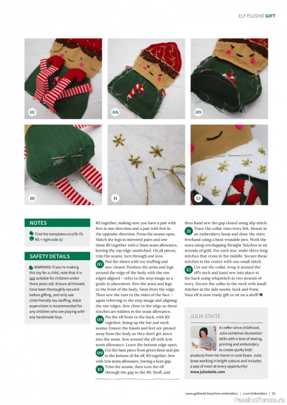 Коллекция вышивки в журнале «Love Embroidery №72 2025»