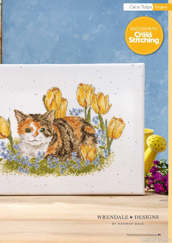 Коллекция вышивки в журнале &laquo;The World of Cross Stitching №372 2026&raquo;