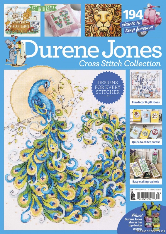 Коллекция вышивки в журнале &laquo;Ultimate Cross Stitch Collection - Durene Jones 2026&raquo;. Часть 2.