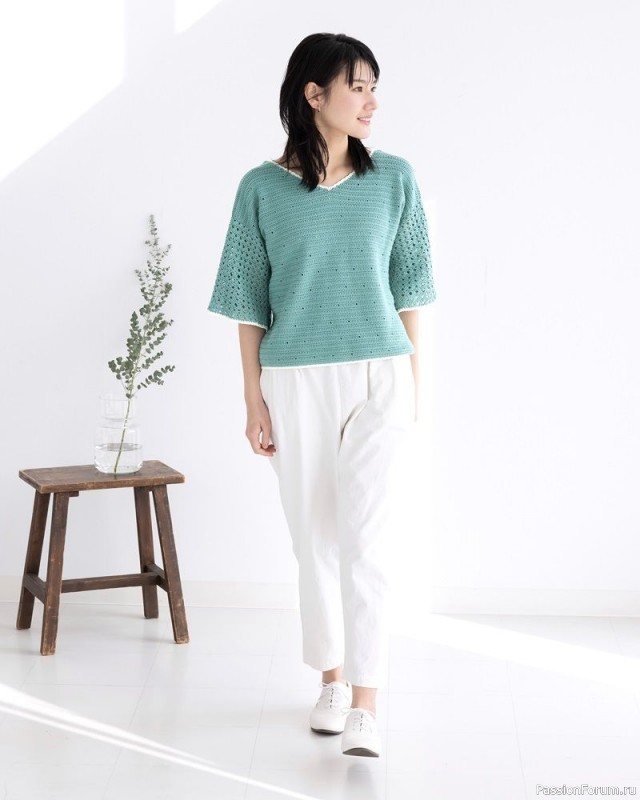 Вязаные модели в журнале «Knit Ange - Summer 2025»