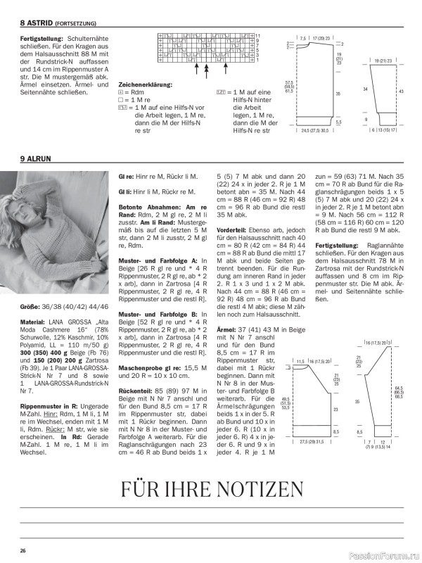 Вязаные модели в журнале «Maschentrends №4 2026»