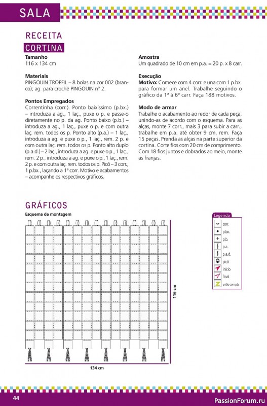 Вязаные проекты крючком в журнале «Artesanato Simples №7 2022 - Croche»