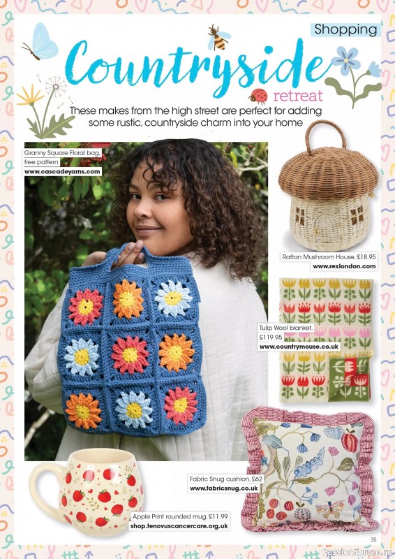 Вязаные проекты крючком в журнале «Crochet Now №124 2025»