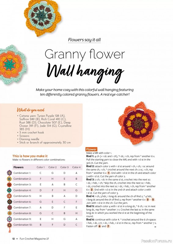 Вязаные проекты крючком в журнале &laquo;Fun Crochet Magazine №27 2026&raquo;