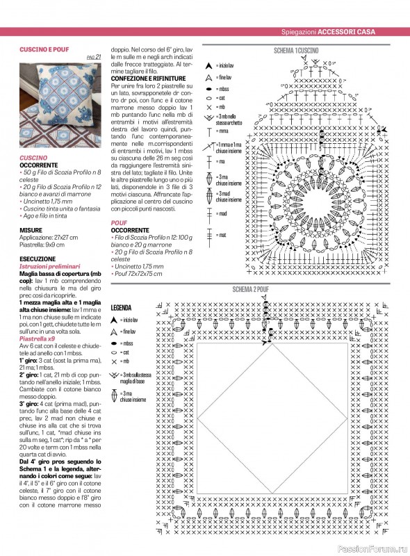 Вязаные проекты крючком в журнале &laquo;L'uncinetto di Gio №55 2026&raquo;