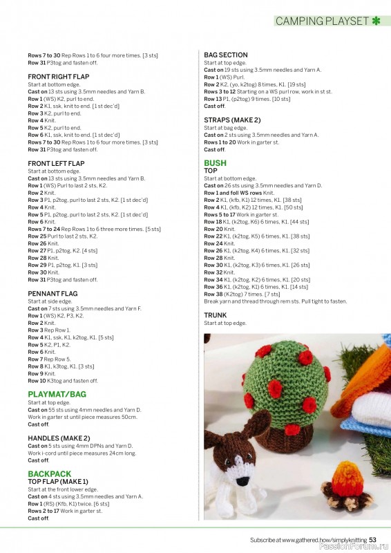 Вязаные проекты крючком в журнале «Simply Knitting №265 2025»