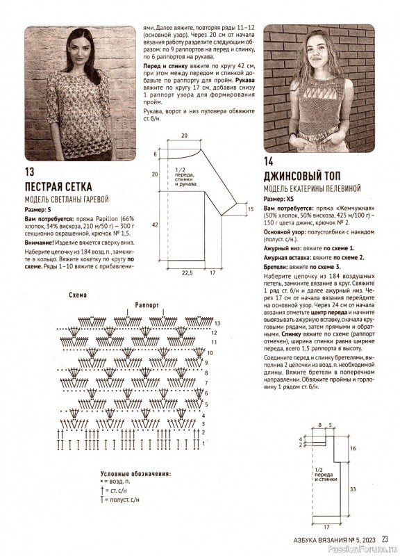 Авторские проекты в журнале «Азбука вязания №5 2023»