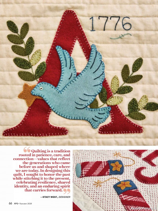 Коллекция проектов для рукодельниц в журнале &laquo;American Patchwork & Quilting №200 2026&raquo;