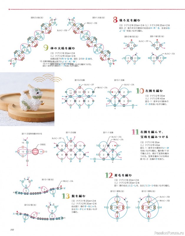 Коллекция проектов для рукодельниц в журнале «Beads Friend - Winter 2024»