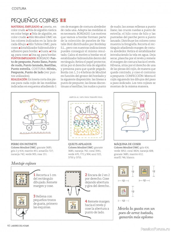 Коллекция проектов для рукодельниц в журнале &laquo;Labores del hogar №796 2026&raquo;