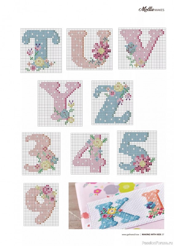 Коллекция проектов для рукодельниц в журнале «Mollie Makes – Making with Kids 2025»
