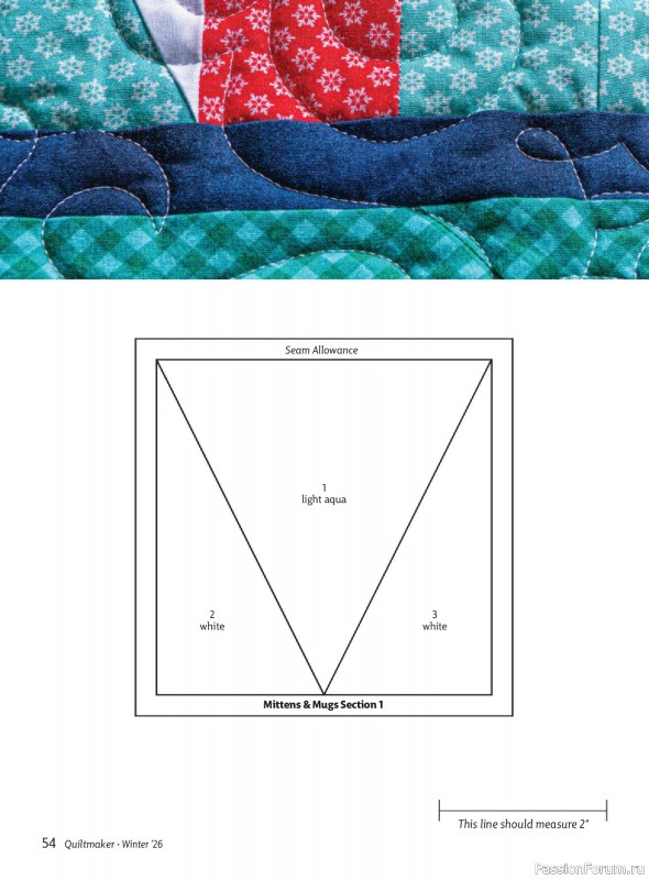 Коллекция проектов для рукодельниц в журнале «Quiltmaker - Winter 2026»