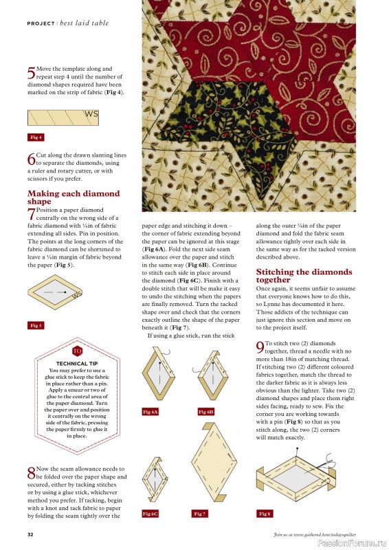 Коллекция проектов для рукодельниц в журнале «Todays Quilter №133 2025»