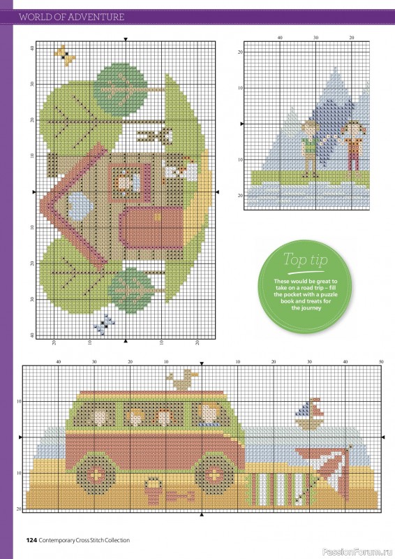Коллекция вышивки в журнале «Ultimate CrossStitch Collection - Contemporary 2026»