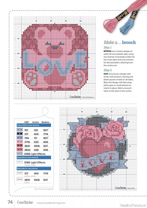 Коллекция вышивки в журнале «CrossStitcher №405 2024»