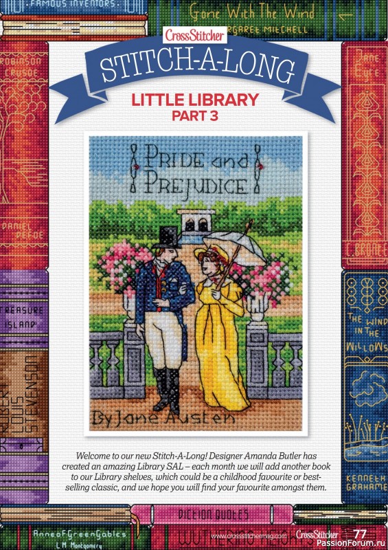 Коллекция вышивки в журнале «CrossStitcher №428 2025»