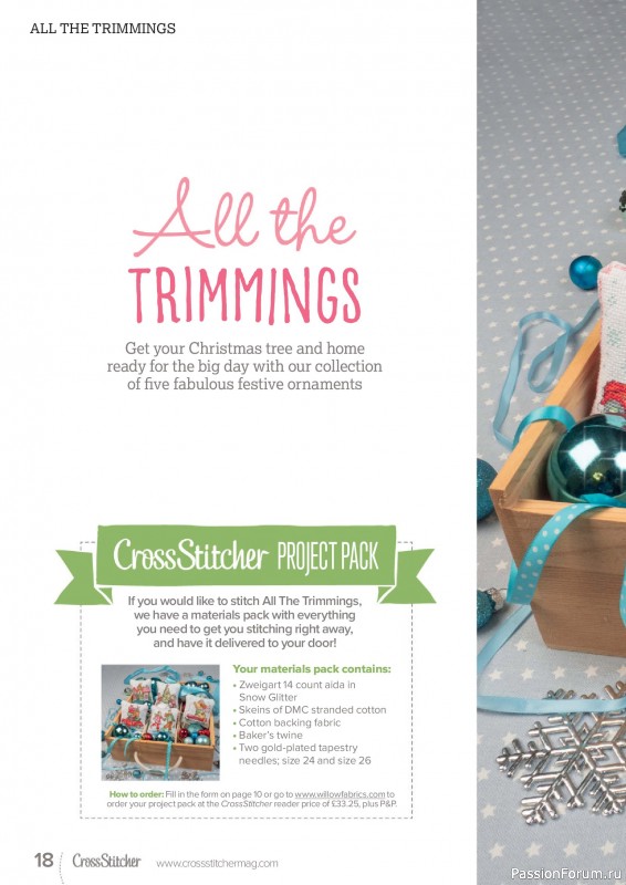 Коллекция вышивки в журнале «CrossStitcher №430 2025»