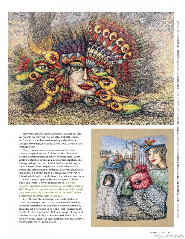 Коллекция вышивки в журнале &laquo;Inspirations №130 2026&raquo;