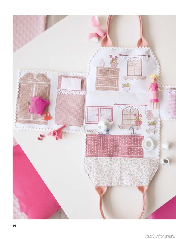 Коллекция вышивки в журнале &laquo;Profilo Punto Croce Bebe №1 2026&raquo;