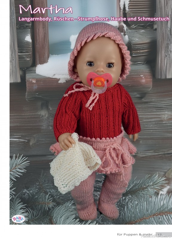 Вязаные модели для детей в журнале «Andrea Kreativ №4 2025»