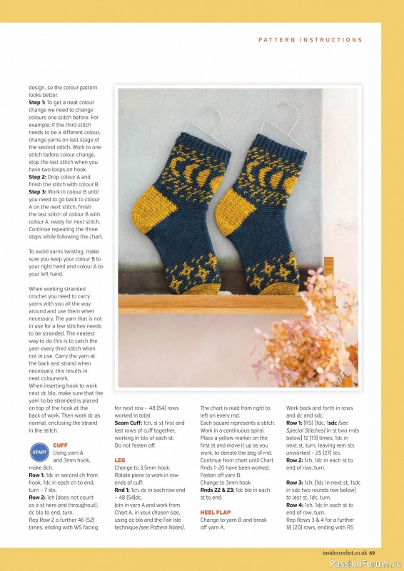 Вязаные проекты крючком в журнале «Inside Crochet №183 2025»