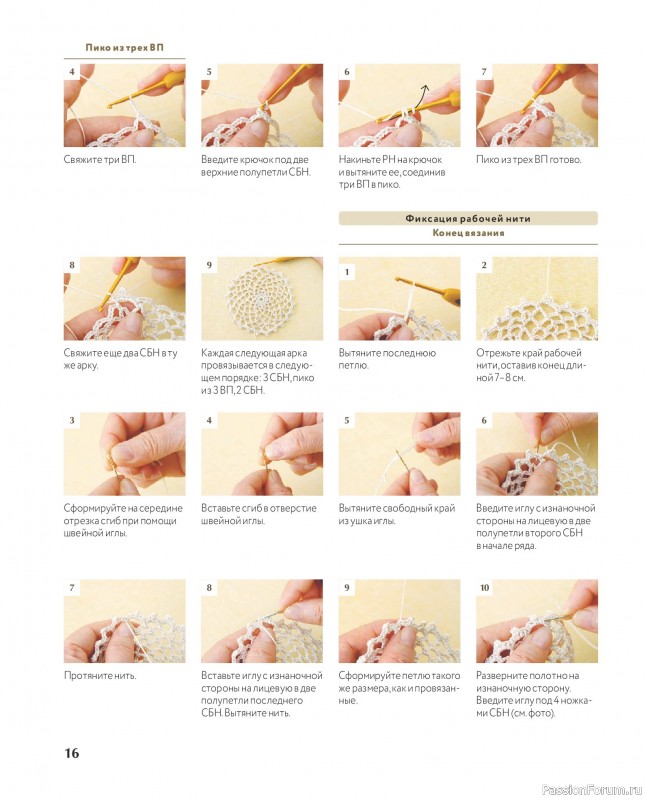 Вязаные проекты в книге &laquo;Ажурное вязание крючком с Казе Кобо&raquo;