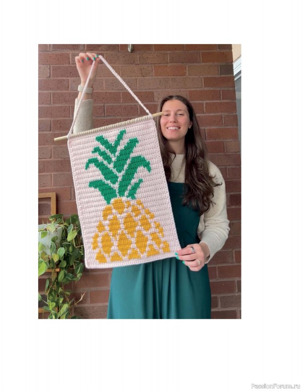 Вязаные проекты в книге «Modern Crochet Tapestries». Продолжение