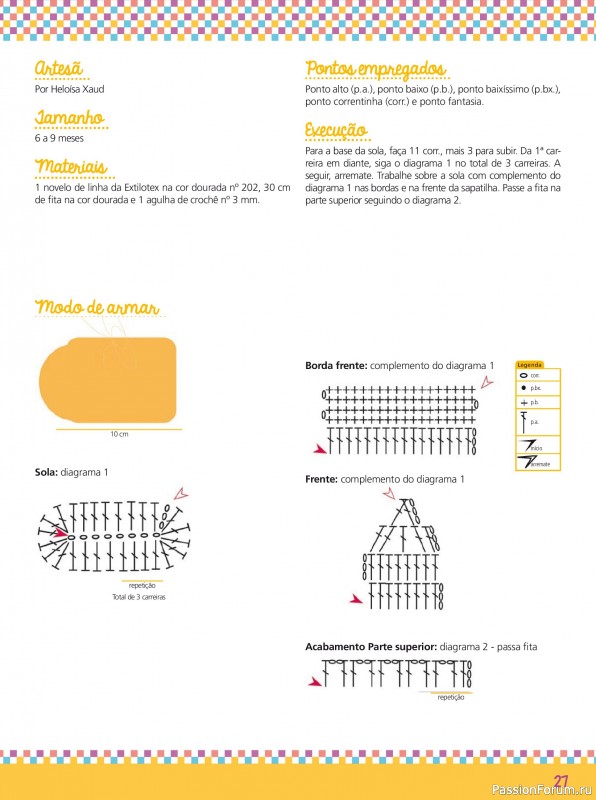 Вязаные проекты в журнале &laquo;Artesanato Simples Ed.83 Croche e Trico Bebe&raquo;