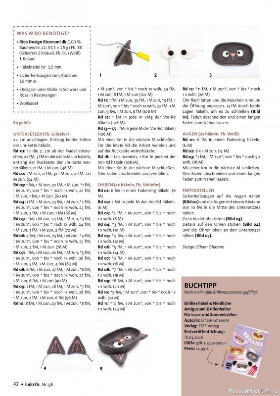 Вязаные проекты в журнале «Hakeln das Maschen Magazin №56 2026»