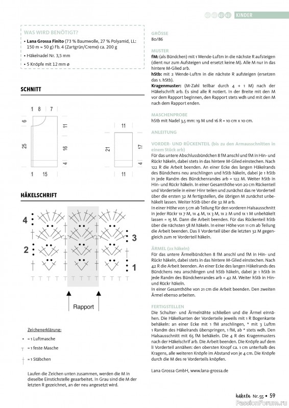 Вязаные проекты в журнале «Hakeln das MaschenMagazin №55 2026»