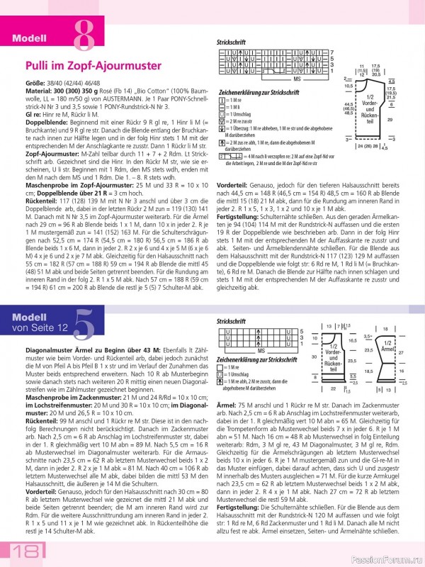 Вязаные проекты в журнале «Meine Strickmode MS111 2023»