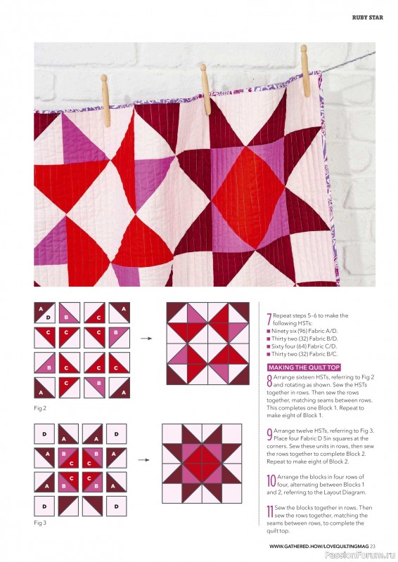 Коллекция проектов для рукодельниц в журнале &laquo;Love Patchwork & Quilting №164 2026&raquo;