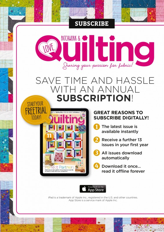 Коллекция проектов для рукодельниц в журнале &laquo;Love Patchwork & Quilting №164 2026&raquo;
