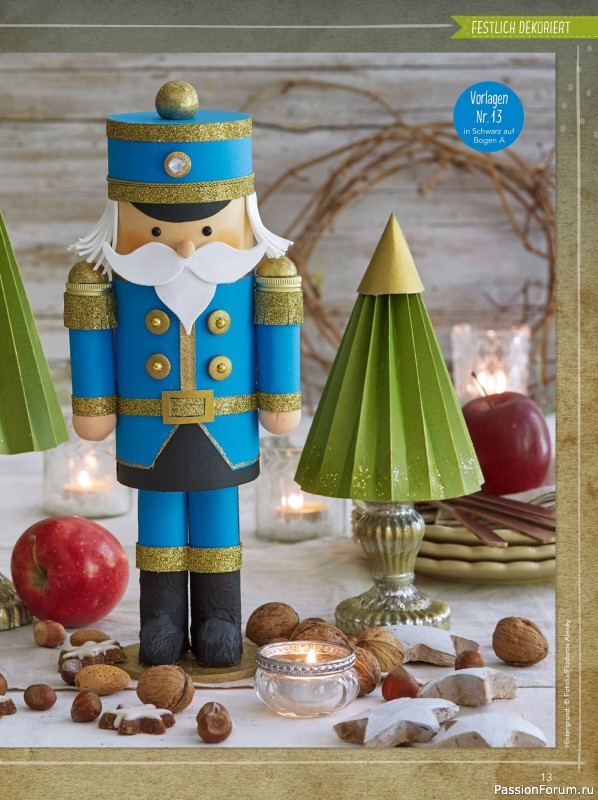 Коллекция проектов для рукодельниц в журнале «Mein Deko und Bastelspass №60 2025»