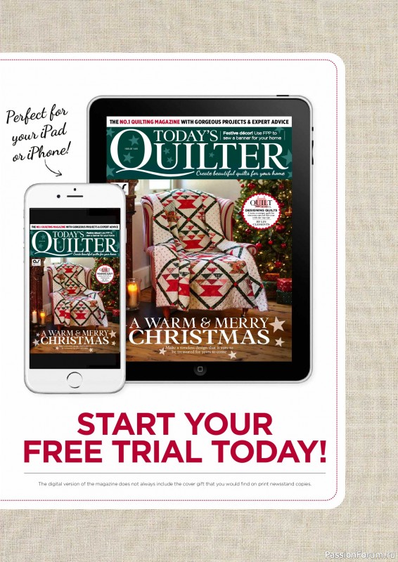 Коллекция проектов для рукодельниц в журнале &laquo;Todays Quilter №145 2026&raquo;