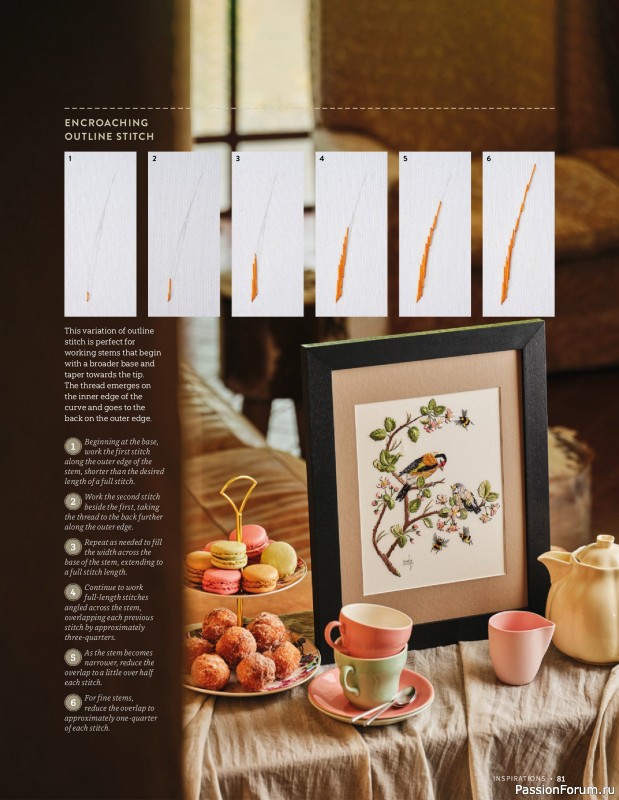 Коллекция вышивки в журнале &laquo;Inspirations №129 2026&raquo;